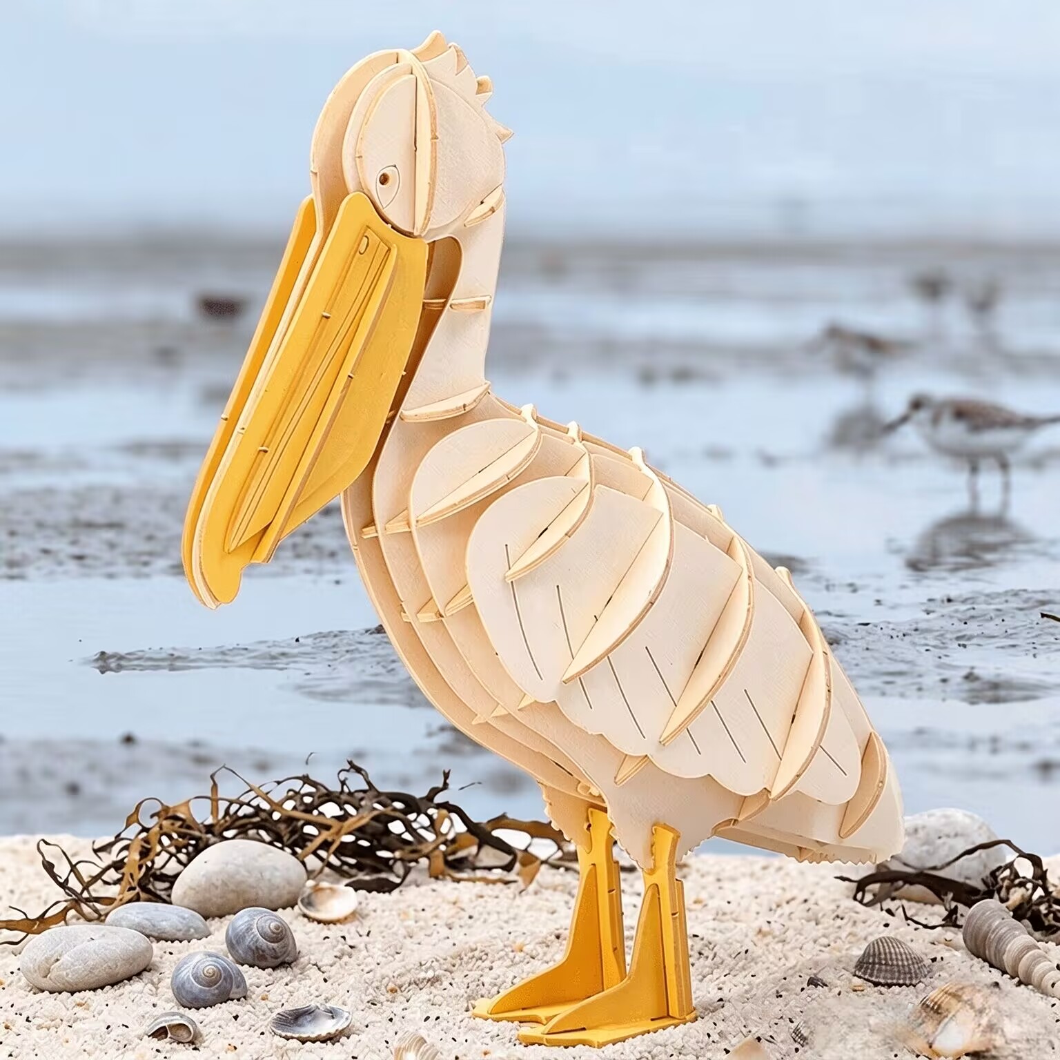 CUPUZ 3D Paper Puzzle Pelican DIY Bird Model